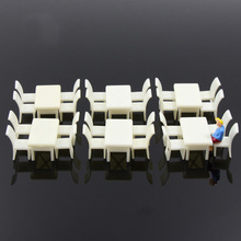 ZY02  6 sets White Square Dining Table Chair Settee Railway Model 1:50 O 1:75 OO  Scale 2024 - buy cheap