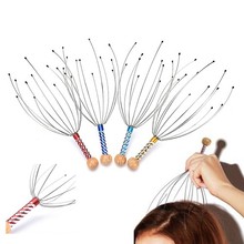 2021 Hot Head Massager Anti Stress Relax Claw Comb Otopus Scalp Neck Equipment Tense Pain Relief Body Tool Health Care Gift 2024 - buy cheap