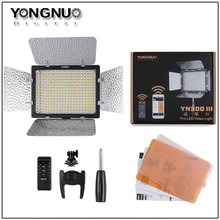 YONGNUO YN300III YN-300 III LED Camera Video Light with Adjustable Color Temperature 3200K-5500K for Canon Nikon Pentax Olympas 2024 - buy cheap