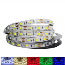 5M LED Strip SMD 5050 2835 lights 12V Flexible Home Decoration Lighting Waterproof LED Tape RGB/White/Warm White/Blue/Green/Red 2024 - buy cheap