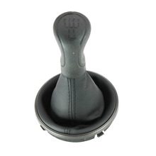 For Skoda Roomster 2006 2007 2008 2009 2010 New 5 Speed Car Gear Stick Shift Knob With Leather Gaiter Boot Black Cap 2024 - buy cheap