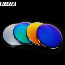 BCLEAR-gafas de sol polarizadas para miopía, lentes de sol reflectantes con espejo, UV400, coloridas, a la moda, para conducir, 1,56 2024 - compra barato