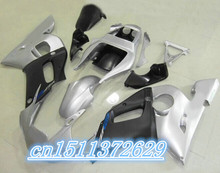 Серебряные обтекатели ABS для мотоцикла YAMAHA R6 1998 1999 2000 2001 YZF R6 YZFR6 98-02 2024 - купить недорого