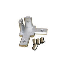 3-Way End Corner Bracket Connector for T slot Aluminum Extrusion Profile 2020/3030 series Pack of 1 2024 - buy cheap