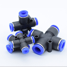 Pneumatic Fittings PZA 4mm 6mm 8mm 10mm 12mm Air Water Hose Tube One Touch Straight Push-In Plastic Quick Connector Tube Fitting 2024 - buy cheap