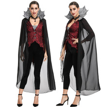 halloween adult The Vampires Queen sexy cosplay clothes for women top pants cloak full set new fashion carnival party costume 2024 - buy cheap