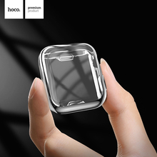 HOCO-funda protectora de pantalla de TPU ultrafina, 40mm, 44mm, para Apple Watch SE iWatch Series 6 5 4, funda suave chapada de colores 2024 - compra barato
