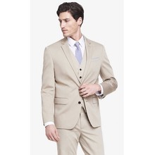 Novidade (jaqueta + calça + colete + gravata) ternos casamento cáqui para homens 3 peças smoking smoking smoking terno formal masculino 2024 - compre barato