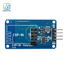 ESP8266 ESP-01 ESP01 Serial WiFi Wireless Adapter Module 3.3V 5V Compatible Serial Board For Arduino 2024 - buy cheap