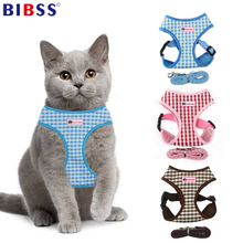 Cute Breathable Dog Harness Set Adjustable Pet Cat Harness Leash Puppy Harness Vest Dress S M L 2024 - buy cheap