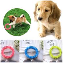 Pet rubber thorn ring circle toy training dog molar dog pet bite soft rubber toy 2024 - buy cheap