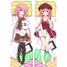 Funda de almohada personalizada de doble cara con estampado de Anime, protectores de almohada de cuerpo completo, Dakimakura 2024 - compra barato