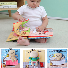 JJOVCE Baby Book Kids Children Toddler Cloth Books Three-dimensional How Bathing Go Potty Early Educational Learning Resource 2024 - buy cheap