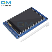 Pantalla LCD TFT de 3,2 pulgadas, módulo RGB de 240x320, con Panel táctil, tarjeta SD de 128x64, LCD ILI9341, controlador de 3,3 V, 16 bits, RGB565, DIY 2024 - compra barato