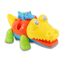 Animal DIY Assembly Toy Children Block Games Plastic Disassembly Crocodile Educational Toys for Boys Children 2024 - buy cheap