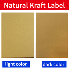 Pegatinas autoadhesivas de papel Kraft A4, para impresora de inyección de tinta/láser/fotocopiadora, 50 hojas, superficie mate 2024 - compra barato