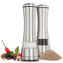 1 Piece Stainless Steel Manual Salt And Pepper Mill Grinder For Cooking Kitchen Tools 2024 - buy cheap