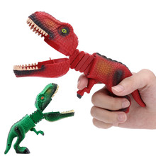 Brinquedo de garra de pegar bichinhos, garra de pegar brinquedo antiestresse para crianças brinquedo de pegadinha dinossauro brinquedo engraçado 2024 - compre barato