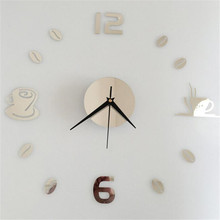 Diy Wall Clock Acrylic 3D Mirror Wall Sticker Decorative Clock Modern Quartz Clocks For Living Room Home Wall Decoer 9J18 2024 - buy cheap