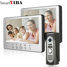 SmartYIBA 7 "проводной видеодомофон, видеодомофон, дверной звонок, домофон для дома, квартиры, ИК-камера для двери 2024 - купить недорого