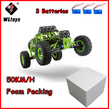 Wltoys 12428 RC Car 1/12 2.4G 4WD Electric Cars Brushed Rock Crawler RTR Remote Control RC Toys Car SUV Bigfoot 2024 - buy cheap