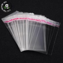 2000pcs Cellophane /BOPP/Poly Bags 6x4cm Transparent Opp Bag Packing Plastic Pouches , Unilateral thickness: 0.035mm 2024 - buy cheap