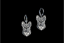 Wholesale Unique Handmade Hiphop Style French Bulldog Earrings Girl Gift Jewelry Drop Earrings--12pairs/Lot 2024 - buy cheap