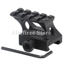 Tactical Flashlight Scope Rail Mount High Profile Riser Mount fits 20mm picatinny Weaver Rail For Red Dot Sight Hunting 2024 - buy cheap
