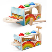Children's educational toys multi-function music knocking table shape color recognition  For Kids Birthday Gift M114 2024 - buy cheap