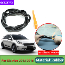 Car-styling For Kia Niro 2013-2018 Rubber Anti-Noise Soundproof Dustproof Car Dashboard Windshield Sealing Strips Accessories 2024 - buy cheap