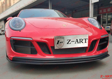 Z-ART передний спойлер из углеродного волокна для Porsche 911 GTS, передний спойлер из углеродного волокна для Porsche 911 991 991,2 GTS 2024 - купить недорого