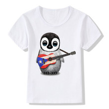 Boys&Girls Print Puerto Rico Flag logo Fashion T-shirt Children Summer Funny T shirt Kids Tops Baby Clothes,ooo452 2024 - compre barato