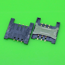 1 Piece High quality memory card reader holder socket slot tray connector for many cell phone. size:16.5*16.5*1.8mm.KA-209 2024 - buy cheap