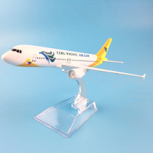 JASON TUTU 16cm Plane Model Airplane Model Cebu Pacific Air Airbus A320 Aircraft Model Diecast Metal Airplanes 1:400 Plane Toy 2024 - buy cheap