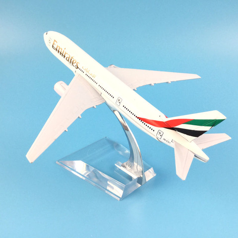 16cm Alloy Metal Air Emirates Airlines Airplane Model Boeing 777 Airways Plane Model Stand Aircraft as Gifts FREE SHIPPING 2022 - buy cheap