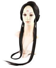 Productos para el cabello de princesa negra, hermoso cabello de princesa de la compañía, pelo de la diosa han dynasty, para cosplay de China 2024 - compra barato