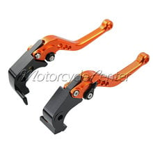 Motorcycle Accessories CNC Short Brake Clutch Levers For Suzuki Vstrom DL650 Katana 750 600 GSX750F GSX600F SV 650S Orange Lever 2024 - buy cheap