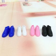 4 pares de zapatos de muñeca a la moda nuevo original zapatos lindos zapatos de muñeca para muñecas de escala 1/6 mejor regalo accesorios de muñeca al por mayor 2024 - compra barato