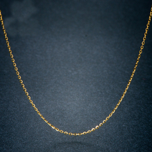 Женское Ожерелье с о-образной цепочкой, однотонное Золотистое Ожерелье из 18 К P6242 2024 - купить недорого