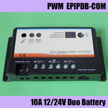 EPIPDB-COM 10A solar charge controller for dual battery system, solar motor home, RVS, buses, boats, yacht 2024 - buy cheap