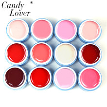 Candy Lover 12pcs/lot Paint Color Gel Nail UV Gel Polish Acrylic Set 150 Mix Colors Pure Nail Art Perfect Colors Can Choose 2024 - buy cheap
