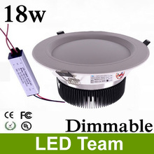 20p/lot Dimmable 18w Ceiling downlight LED lamp Recessed Cabinet wall Bulb 110V-220V for home living room illumination 2024 - buy cheap