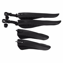 1 Set Universal Bicycle Mudguard Mountain Bike Wings Front/Rear Set Removable Mud Guards Flaps 34mm Tube Keeps Cleaner 2024 - buy cheap