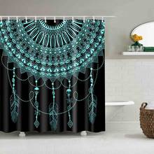 Luxury Smart Funny Collar Dreamcatcher Shower Curtain Waterproof Mildewproof Polyester Fabric Bath Curtains Bathroom Product 2024 - buy cheap