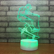 Wholesale Creative Product Custom Gift Led Table Lamp Bedroom Decoration Air Desk Lamp For Living Room Christmas decorations gif 2024 - buy cheap