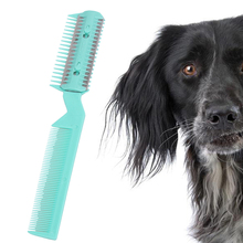 New Pet Hair Trimmer Grooming Tool with Comb and 2 Razor for Pet Dog Cat Hair Cutting  Dog Hair Trimmer 2024 - buy cheap