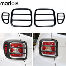 For Jeep Renegade Tail Light Cover Set Metal Taillights Lamp Protector Guard Cover Trim For Jeep Renegade 2015 2016 2017 2024 - buy cheap