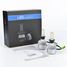 LDDCZENGHUITEC H4/H7/H11/H13/9005(HB3)/9006(HB4) COB LED Car Headlight Bulb Single/Hi-Lo Beam 8000LM 6500K Auto Led Head Lamp 2024 - buy cheap