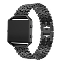 Cristal de Aço inoxidável Band Para Fitbit Chama Chama pulseira substituição Pulseira Para Fitbit inteligente pulseira de Relógio Acessórios 2024 - compre barato