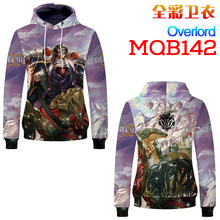 Anime Overlord Albedo Colours 3D Print Sweatshirts Pullover Hoodies Fashion Loose Streetwear Teenager Clothing Spring Coat Tops 2024 - buy cheap